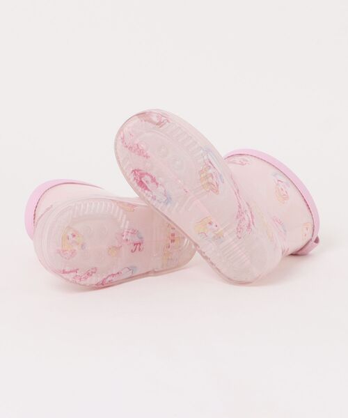 Disney(ディズニー)の「プリンセス レインブーツ ピンク(レインシューズ・キッズ・ピンク・17cm/14cm/16cm/15cm)」の4枚目の写真