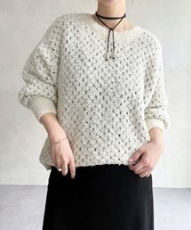 BEARDSLEY | ツイードニット(ニット/セーター)