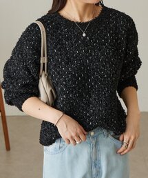 BEARDSLEY | ツイードニット(ニット/セーター)