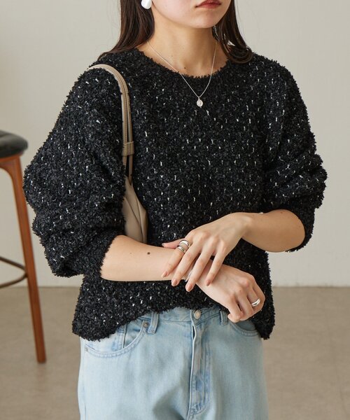 セール】ツイードニット（ニット/セーター）｜BEARDSLEY（ビアズリー