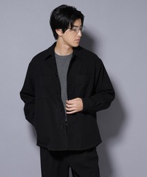 NANO universe（ナノユニバース）の「テックメルトンシャツブルゾン（ブルゾン）」