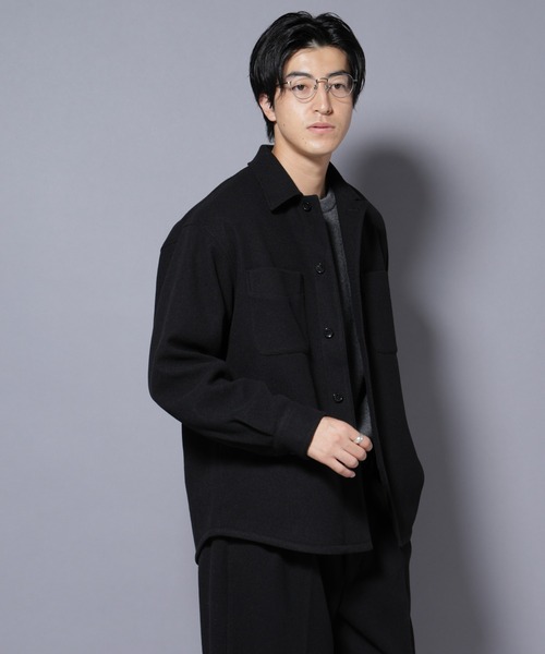 OAMC 黒 シャツブルゾン Gallery]OAMC×エディションの「特別なシャツ」で大人な春コーデが叶う