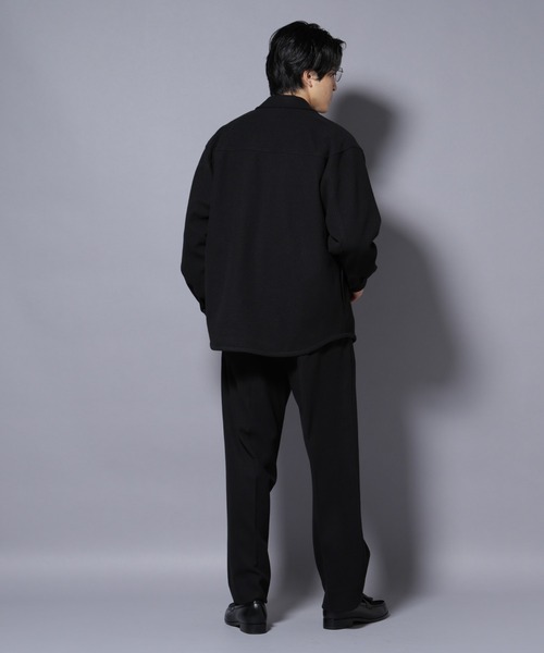 NANO universe（ナノユニバース）の「テックメルトンシャツブルゾン（ブルゾン・メンズ・グリーン/ブラック・S/M/L）」の16枚目の写真