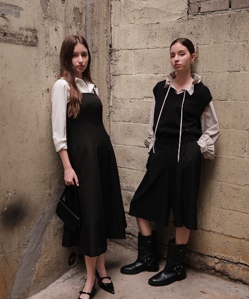 GENERAL IDEA(ジェネラルアイデア)の「【GENERAL IDEA】フリル襟ルーズブラウス / LOOSE FIT FRILL COLLAR BLOUSE(シャツ/ブラウス・レディース・ブラック/ホワイト/ベージュ・L/M/S)」の21枚目の写真