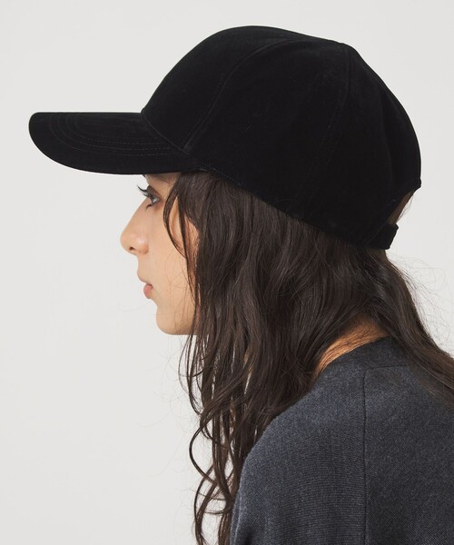 green label relaxing（グリーンレーベルリラクシング）の「起毛バイザー キャップ / 帽子（キャップ・レディース・ブラウン系/ブラック/ダークグレー・FREE）」の5枚目の写真