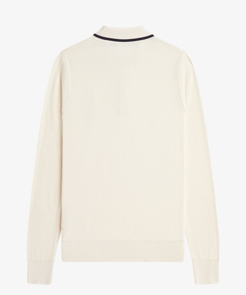 Rib Knitted Polo Shirt/リブニットポロシャツ(ポロシャツ)|FRED Rib Knitted Polo Shirt/リブニットポロシャツ(ポロシャツ)|FRED