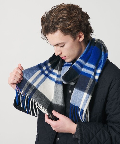 カシミヤ チェック マフラー（マフラー）｜BEAUTY&YOUTH UNITED ARROWS