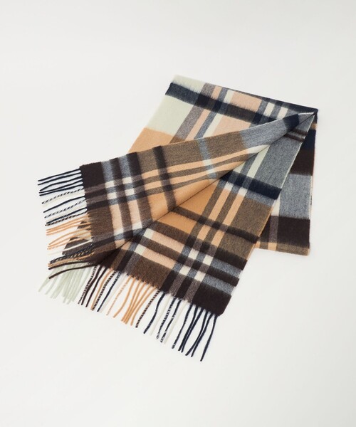 カシミヤ チェック マフラー（マフラー）｜BEAUTY&YOUTH UNITED ARROWS