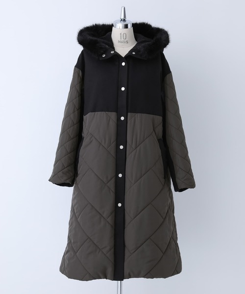 フードファーキルティングコート』（ダウンジャケット/コート