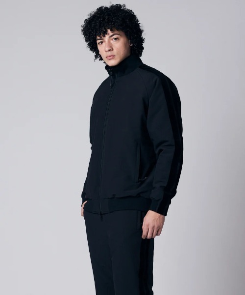 TAION（タイオン）の「TAION JERSEY DOWN JACKET (TAION-JK13JS-J1)（ダウンジャケット/コート・メンズ・ブラック×ブラック・MEDIUM/SMALL/X-LARGE/LARGE）」の2枚目の写真
