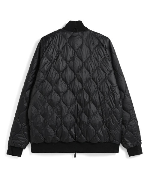 TAION（タイオン）の「TAION JERSEY DOWN JACKET (TAION-JK13JS-J1)（ダウンジャケット/コート・メンズ・ブラック×ブラック・MEDIUM/SMALL/X-LARGE/LARGE）」の8枚目の写真