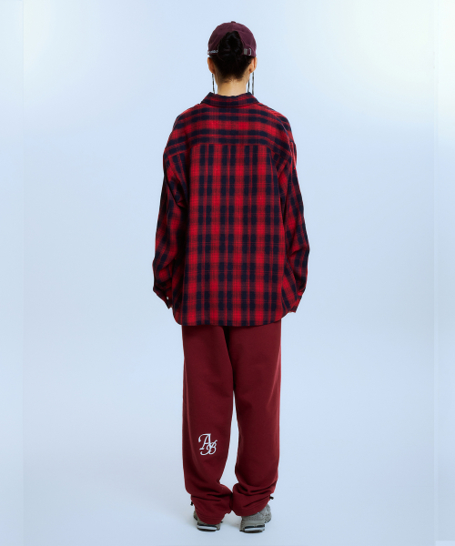 ARCHIVE BOLD（アーカイブボールド）の「AB EMBROIDERY CHECK SHIRTS (RED)（シャツ/ブラウス・メンズ・その他・SMALL/MEDIUM/LARGE）」の5枚目の写真