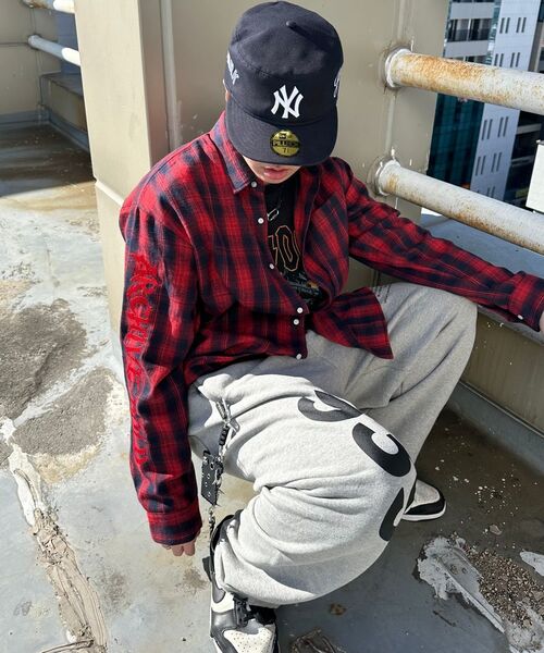 ARCHIVE BOLD（アーカイブボールド）の「AB EMBROIDERY CHECK SHIRTS (RED)（シャツ/ブラウス・メンズ・その他・SMALL/MEDIUM/LARGE）」の7枚目の写真