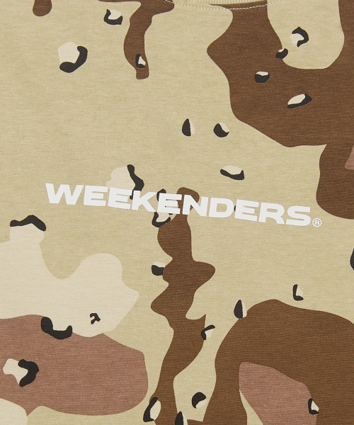 WKNDRS(ウィーキャンドース)の「B-LOGO T-SHIRT (D.CAMO)(Tシャツ/カットソー・レディース・その他・SMALL/MEDIUM/LARGE/X-LARGE)」の4枚目の写真