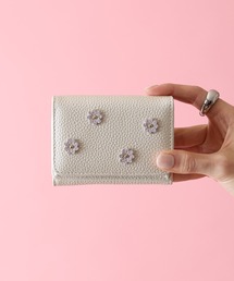 HASHIBAMI（ハシバミ）の「【HASHIBAMI】スモールフラワー ミニウォレット（財布）」