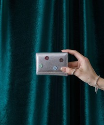 HASHIBAMI（ハシバミ）の「【HASHIBAMI】スモールフラワー ミニウォレット（財布）」