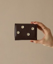 HASHIBAMI（ハシバミ）の「【HASHIBAMI】スモールフラワー ミニウォレット（財布）」