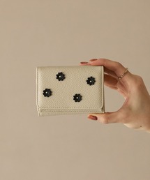 HASHIBAMI（ハシバミ）の「【HASHIBAMI】スモールフラワー ミニウォレット（財布）」