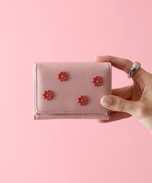 HASHIBAMI（ハシバミ）の「【HASHIBAMI】スモールフラワー ミニウォレット（財布）」