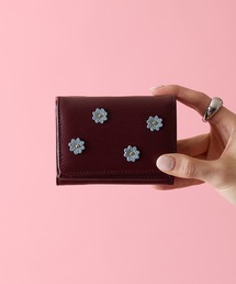 HASHIBAMI（ハシバミ）の「【HASHIBAMI】スモールフラワー ミニウォレット（財布）」