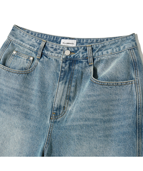 F.ILLUMINATE(フィルミネイト)の「サイドカーブバミューダデニムショーツ - ブルー(その他パンツ・レディース・その他・SMALL/LARGE)」の6枚目の写真