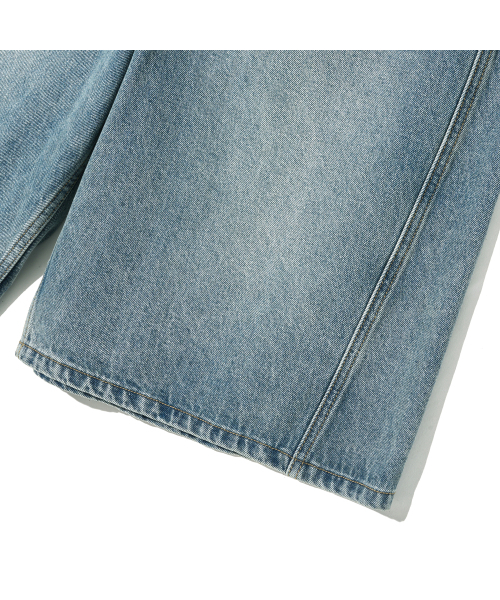 F.ILLUMINATE(フィルミネイト)の「サイドカーブバミューダデニムショーツ - ブルー(その他パンツ・レディース・その他・SMALL/LARGE)」の8枚目の写真