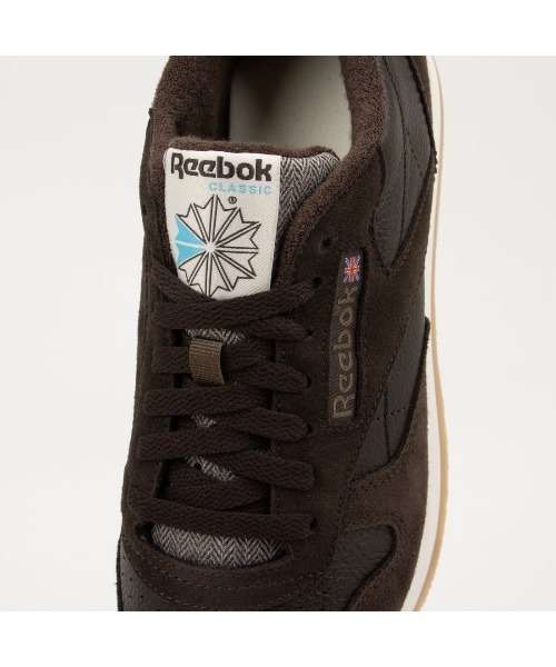 Reebok（リーボック）の「クラシックレザー 1983 ヴィンテージ / CLASSIC LEATHER 1983 VINTAGE（スニーカー・メンズ・ダークブラウン・23.5cm/24.5cm/24.0cm/25.0cm/25.5cm/26.0cm/26.5cm/27.0cm/27.5cm/28.0cm/28.5cm）」の10枚目の写真