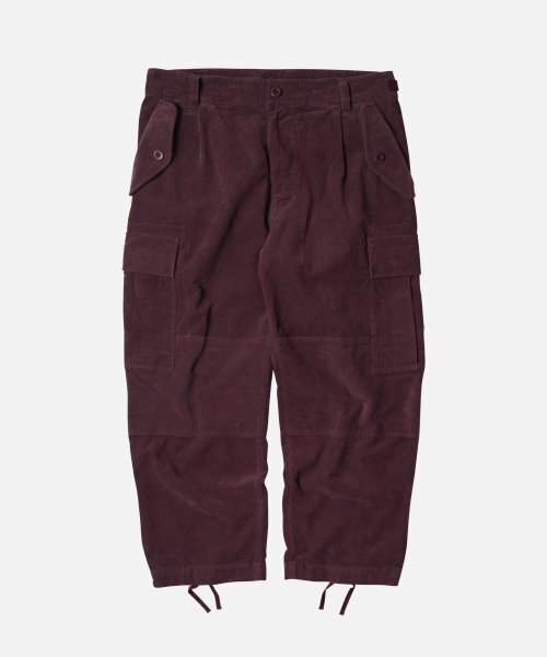 FRIZMWORKS(フリズムワークス)の「CORDUROY M65 FIELD PANTS _ RED BEAN(その他パンツ・レディース・その他・MEDIUM/LARGE/X-LARGE)」の1枚目の写真