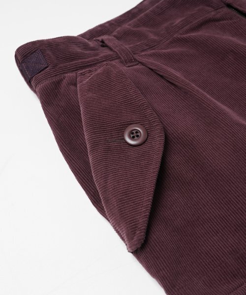FRIZMWORKS(フリズムワークス)の「CORDUROY M65 FIELD PANTS _ RED BEAN(その他パンツ・レディース・その他・MEDIUM/LARGE/X-LARGE)」の4枚目の写真