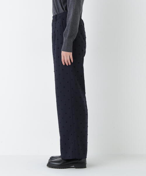 セール】◇ドットツッキリジャガードパンツ（その他パンツ）｜human