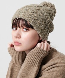 BEAUTY&YOUTH UNITED ARROWS（ビューティーアンドユースユナイテッドアローズ）の「ネップ ポンポン ニットキャップ 2WAY（ニットキャップ/ビーニー）」