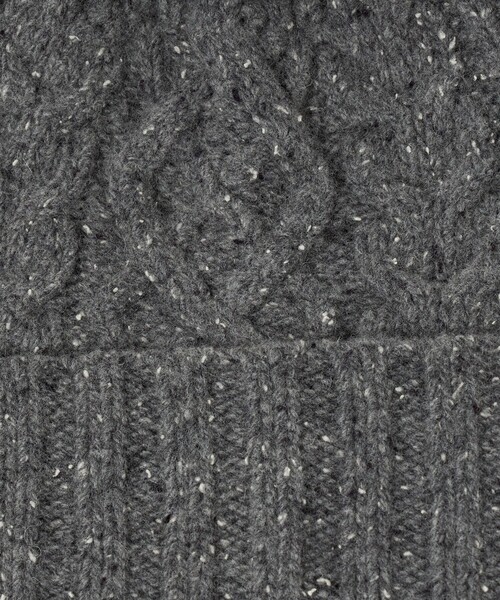 BEAUTY&YOUTH UNITED ARROWS（ビューティーアンドユースユナイテッドアローズ）の「ネップ ポンポン ニットキャップ 2WAY（ニットキャップ/ビーニー・レディース・ブラック/グレー系/ベージュ・FREE）」の15枚目の写真