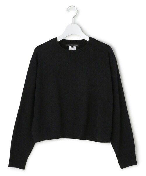 23区 L(ニジュウサンクオオキイサイズ)の「ニットセットアップ プリーツコンビ ワンピース(ワンピース・レディース・ブラック系/グレー系/ダークグリーン系・46/44)」の13枚目の写真