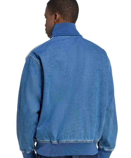 adidas DENIM FIREBIRD TRACKTOP 青 Mサイズ adidas/アディダス DENIM FIREBIRD TRACK TOP（ブルゾン）｜adidas