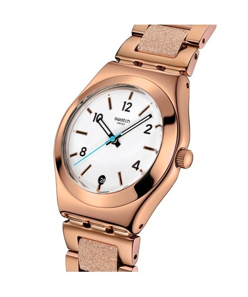 SWATCH(スウォッチ)の「ESSENCE OF ROSE(アナログ腕時計・レディース・ピンク・FREE)」の2枚目の写真