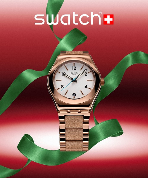 SWATCH(スウォッチ)の「ESSENCE OF ROSE(アナログ腕時計・レディース・ピンク・FREE)」の4枚目の写真