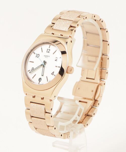 SWATCH(スウォッチ)の「ESSENCE OF ROSE(アナログ腕時計・レディース・ピンク・FREE)」の7枚目の写真
