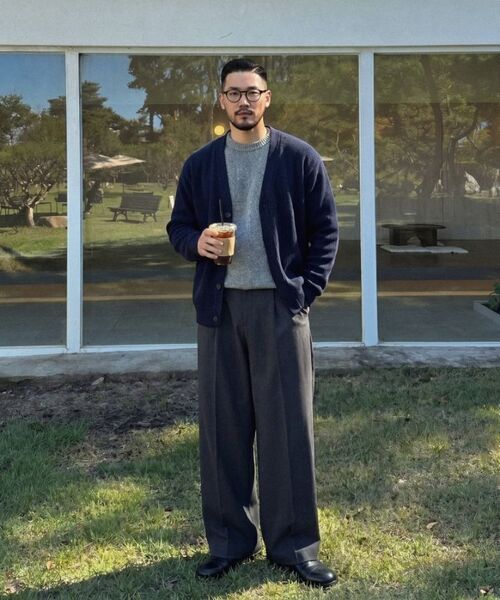 VERYVAIN（ベリベーン）の「[OVER-FIT] GAFF TEX CARDIGAN (NAVY)（カーディガン/ボレロ・メンズ・その他・MEDIUM/LARGE/X-LARGE）」の2枚目の写真