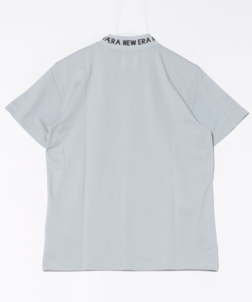 NEW ERA（ニューエラ）の「ニューエラゴルフ ミッドネック半袖Tシャツ（ポロシャツ・メンズ・ホワイト/グレー/ブラック・S/XXL/XL/L/M）」の4枚目の写真