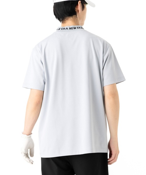 NEW ERA（ニューエラ）の「ニューエラゴルフ ミッドネック半袖Tシャツ（ポロシャツ・メンズ・ホワイト/グレー/ブラック・S/XXL/XL/L/M）」の10枚目の写真