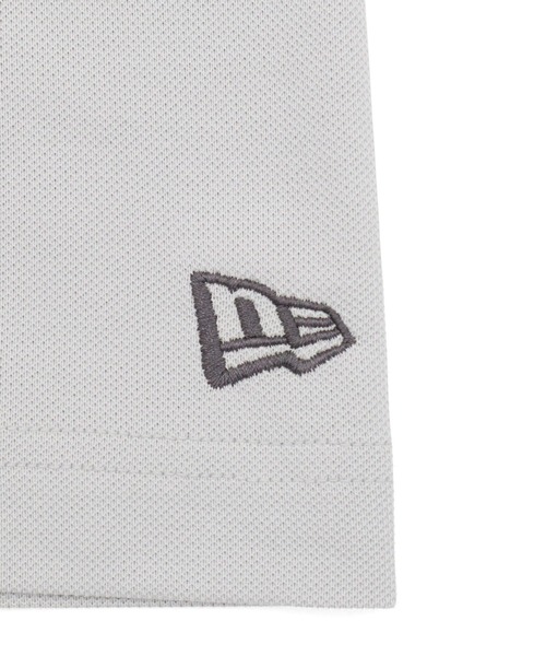 NEW ERA（ニューエラ）の「ニューエラゴルフ ミッドネック半袖Tシャツ（ポロシャツ・メンズ・ホワイト/グレー/ブラック・S/XXL/XL/L/M）」の5枚目の写真