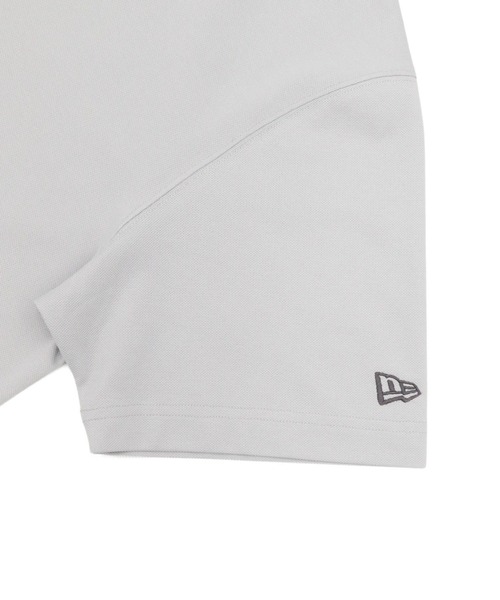 NEW ERA（ニューエラ）の「ニューエラゴルフ ミッドネック半袖Tシャツ（ポロシャツ・メンズ・ホワイト/グレー/ブラック・S/XXL/XL/L/M）」の6枚目の写真