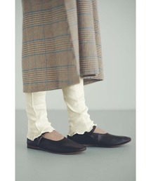 Live in comfort（リブインコンフォート）の「【おはだが気になるみんなへ】リブ　イン　コンフォート　コットン１００％の吸湿発熱素材　やさしいはき心地のほか綿レギンス（レギンス/スパッツ）」