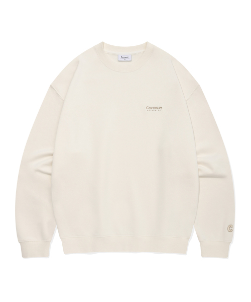 COVERNAT(カバーナット)の「スモールアセンティックロゴスウェットアイボリー(スウェット・レディース・その他・MEDIUM/SMALL/LARGE/X-LARGE/X-SMALL/XX-LARGE)」の1枚目の写真