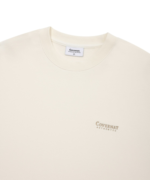 COVERNAT(カバーナット)の「スモールアセンティックロゴスウェットアイボリー(スウェット・レディース・その他・MEDIUM/SMALL/LARGE/X-LARGE/X-SMALL/XX-LARGE)」の3枚目の写真