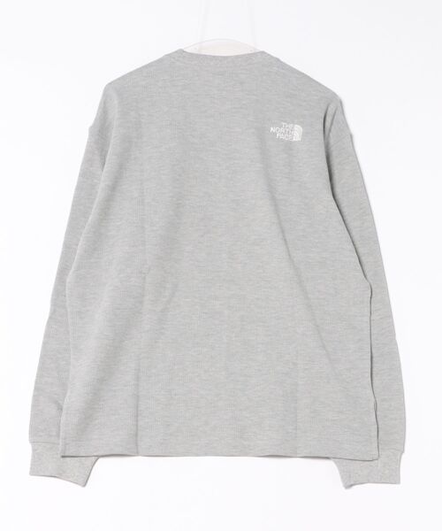 THE NORTH FACE（ザノースフェイス）の「【THE NORTH FACE】WAFFLE L/S R/TEE（Tシャツ/カットソー・メンズ・グレー/ブラック/ホワイト・S/M/L）」の4枚目の写真