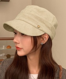 Miniministore（ミニミニストア）の「ワンポイントキャスケット スエード調帽子（キャスケット）」