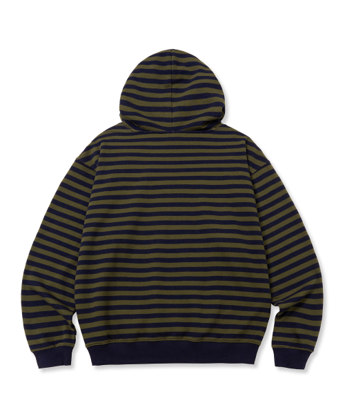 BROWNBREATH（ブラウンブレス）の「STRIPE TAG HOODIE - KHAKI（パーカー・メンズ・その他・X-LARGE/SMALL/MEDIUM/LARGE）」の7枚目の写真
