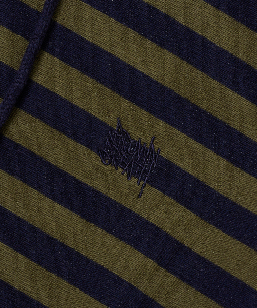 BROWNBREATH（ブラウンブレス）の「STRIPE TAG HOODIE - KHAKI（パーカー・メンズ・その他・X-LARGE/SMALL/MEDIUM/LARGE）」の16枚目の写真