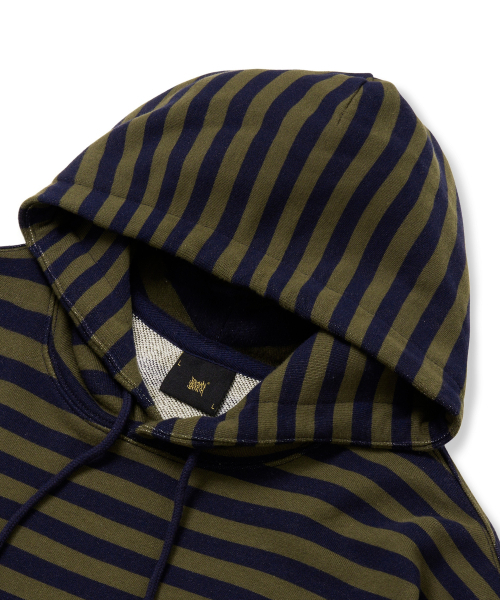 BROWNBREATH（ブラウンブレス）の「STRIPE TAG HOODIE - KHAKI（パーカー・メンズ・その他・X-LARGE/SMALL/MEDIUM/LARGE）」の10枚目の写真
